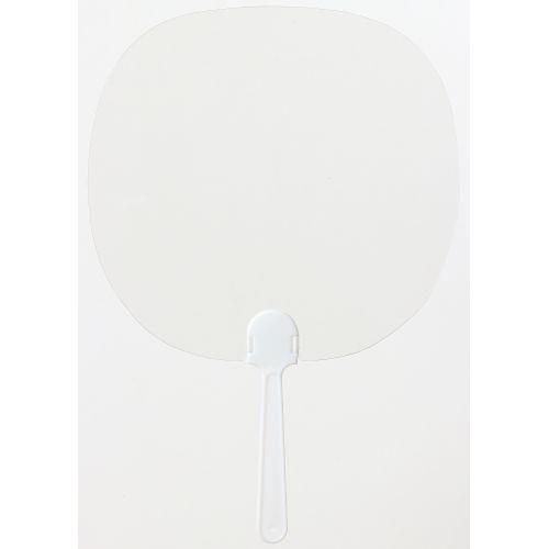 アーテック 透明うちわ 白柄 18333 [イベント][春・夏]