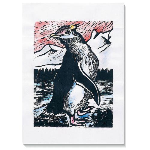 アーテック 版画彩色和紙 40kg凸凹版用 大 100枚 20822