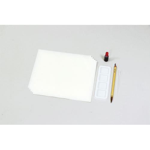 アーテック 水墨画個人セット 彩色筆付 20825 [美術][アート][教材][高校][中学][学生][教育][制作][デザイン][伝統工芸][水墨画][絵画][墨]