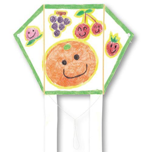 アーテック atぐにゃぐにゃ凧 21207 [お正月][凧][凧揚げ][カイト][伝承玩具][無着色][組立済][手作り][お絵かき][昔遊び][外遊び][レジャー]