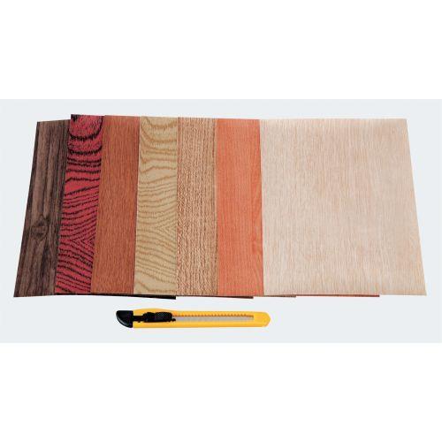 アーテック ウッドシート 7色セット カッター付 31402 [ジオラマ][クラフト][模型][立体][素材][工作][製作][材料][ワークショップ][ディスプレイ][シール]