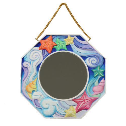 アーテック 八角鏡額 31505 [八角鏡][ミラー][木彫材][彫刻][木製][デザイン][美術][図工][工作][クラフト][オリジナル][手作り]