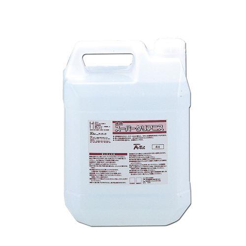 アーテック スーパークリア 4L 水性つやだしニス 32007