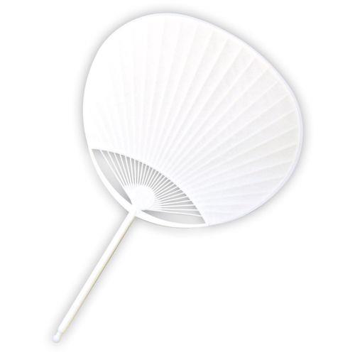 アーテック うちわ 丸柄 プラ製 38098