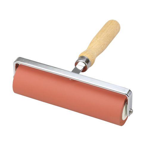 アーテック 転圧ゴムローラー 赤 φ45×164mm 6インチ 40114 [ゴムローラー][ペイント][圧着][貼り付け][塗装][版画用具][作業用][工具][孔版][クラフト][DIY]