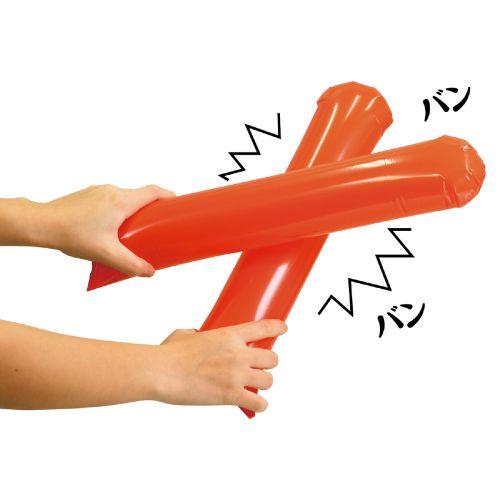 アーテック スティックバルーン レッド 45680 [推し活][ライブ][撮影][応援][推し][手作り][グッズ][DIY][ディスプレイ][担当カラー]