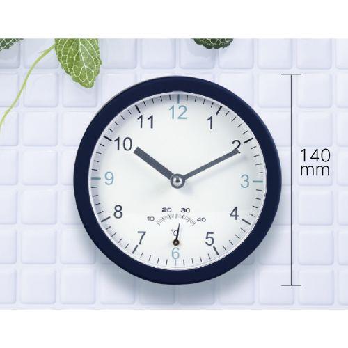 アーテック バスクロック温度計付 51913 [介護用品][食事・歩行・トイレ・ベッド・入浴][生活用品][衛生][備品][入浴][お風呂][温泉][時計][時間][温度][気温][浴室][管理]