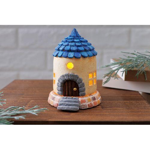 アーテック フェアリーハウスキット 55365 [ねんど][ねんど工作][ジオラマ][模型][プラモデル][手作りハウス][ランプ][フェアリーハウス][DIY][工作][家][ライト]