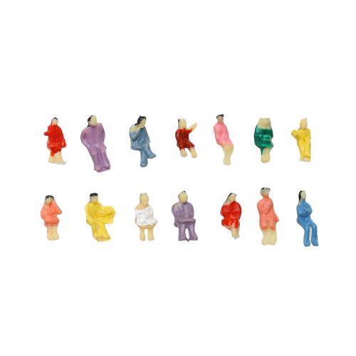 アーテック ジオラマ模型 座ってる人 1/150 10個組 55630 [ねんど][ねんど工作][ジオラマ][クラフト][模型][立体][素材][工作][製作][材料][ワークショップ][ディスプレイ][人物][人間]