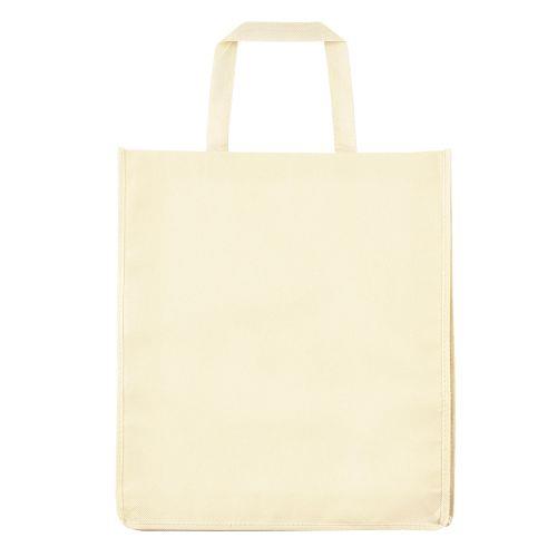 アーテック マチ付不織布トートバッグ タテ型 ベージュ 70253