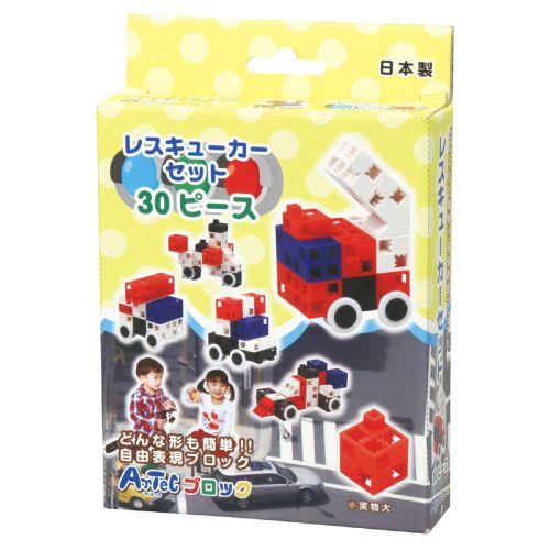 アーテック Artecブロック レスキューカーセット 76664 [アーテックブロック][おもちゃ][玩具][知育][学習][室内][遊び][ブロック][パズル][創造力]
