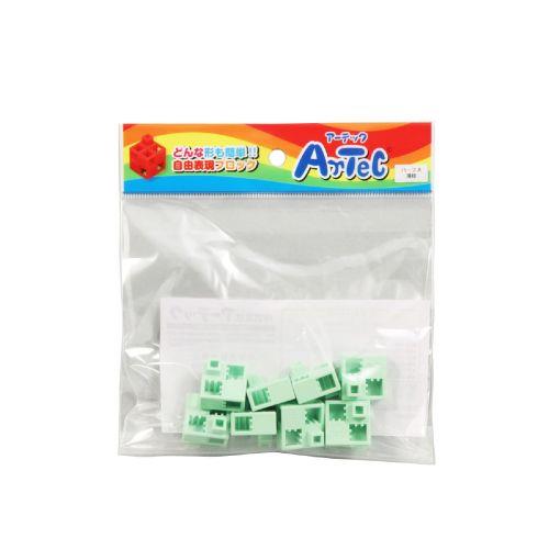 アーテック Artecブロック ハーフA 8p 薄緑 77767 [プログラミング][おもちゃ][玩具][知育][学習][室内][遊び][ブロック][部品][パズル][創造力][子ども]