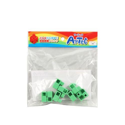 アーテック Artecブロック ハーフB 8p 黄緑 77786 [プログラミング][おもちゃ][玩具][知育][学習][室内][遊び][ブロック][部品][パズル][創造力][子ども]