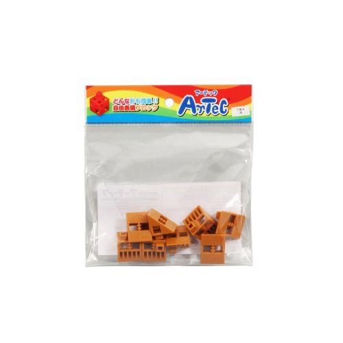 アーテック Artecブロック 三角A 8p 茶 77812 [プログラミング][おもちゃ][玩具][知育][学習][室内][遊び][ブロック][部品][パズル][創造力][子ども]