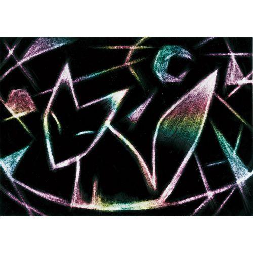 アーテック 消しゴムスクラッチ 消してかく カラー A4 83816