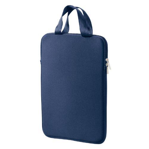 アーテック PCタブレット用クッションケース L ネイビー 91735 [PCケース][タブレットケース][クッションケース][保護][インナーケース][PCバッグ][PCアクセサリ]