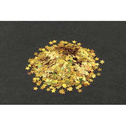 アーテック ホログラムグリッター星 5mm ゴールド 93129 [ファンシークラフト][UVレジン・プラ板][自由研究][工作][夏休み][クラフト][星][グリッター][キラキラ][装飾]