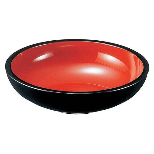 福井クラフト 樹脂製 厚口こね鉢 内朱天黒 尺5 51407305