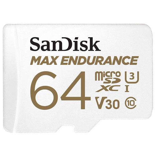 SanDisk(サンディスク) SDSQQVR-064G-JN3ID MAX ENDURANCE 高耐久 microSDカード 64GB