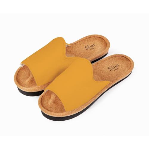 アルファックス(al-phax) スリッパ 体幹を整えるスリッパ スリエット Y-TYPE YE マスタード 体幹トレーニング サンダル ルームサンダル 22.5?25.0cm