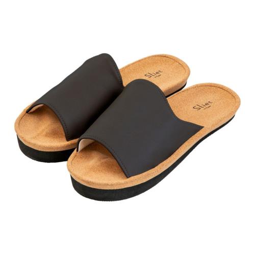 アルファックス(al-phax) スリッパ 体幹を整えるスリッパ スリエット Y-TYPE BK ブラック メンズ 体幹トレーニング サンダル ルームサンダル 25.0?27.0cm