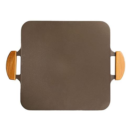 ドクターハウス Dr.HOWS ドクターハウス ソリッドグリルパン マルチグリドル 41cm×31cm チャコール IHガス火対応 PFOAPFOSフリー 正方形