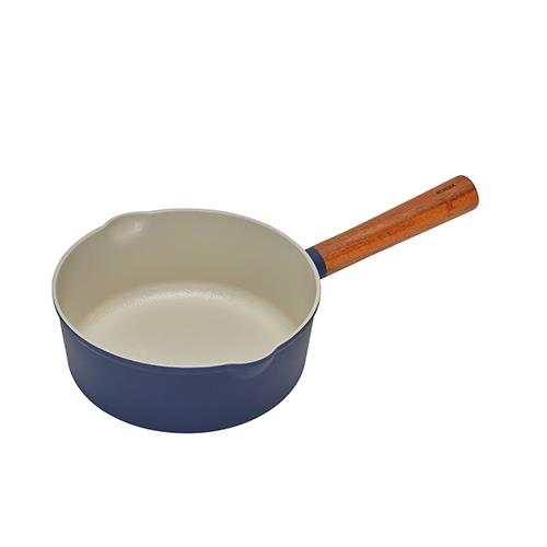 ドクターハウス Dr.HOWS オミジャOMIZA マルチパン 片手鍋 深型 20cm ネイビー IH対応ガス火対応 PFOAPFOSフリー ドクターハウス 雪平鍋