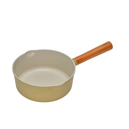 ドクターハウス Dr.HOWS オミジャOMIZA マルチパン 片手鍋 深型 20cm マスタード IH対応ガス火対応 PFOAPFOSフリー ドクターハウス 雪平鍋