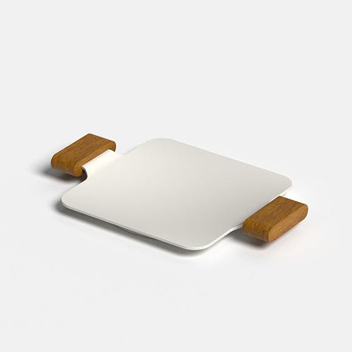 ドクターハウス Dr.HOWS ドクターハウス ソリッドミニグリルパン ホワイト スクエア型グリルパン セラミックコーティング 韓国風 かわいい