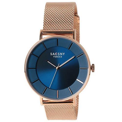 サクスニーイザック(SACCSNYYSACCS) SYA15143R-BLM ブルー SACCSNY Y’SACCS サクスニーイザック アナログ メンズ腕時計 国内正規品