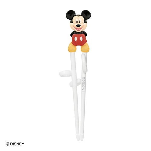 エジソン KJ103394 2歳ごろ~就学前 エジソンのお箸I ディズニー ミッキーマウス 右手用