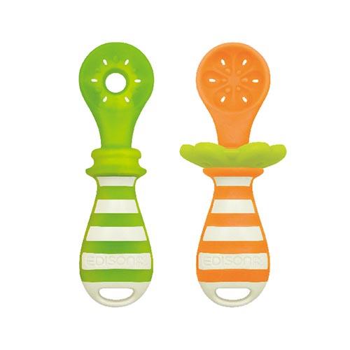 エジソン KJ261 オレンジ&キウイ 5~8ヶ月ごろ はじめて使うスプーン