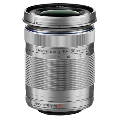 OM SYSTEM M.ZUIKO DIGITAL ED 40-150mm F4.0-5.6 R SLV シルバー マイクロフォーサーズマウント 望遠ズームレンズ