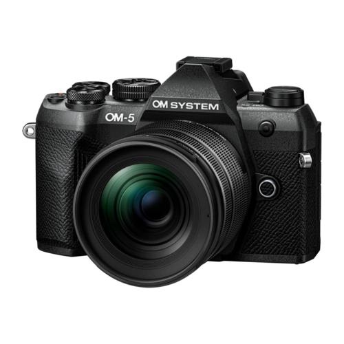 OM SYSTEM OM-5 Mark II BLK ブラック 12-45mm F4.0 PRO レンズキット ミラーレスデジタル一眼カメラ IP53防水防塵対応