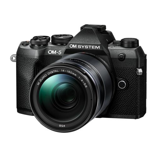 OM SYSTEM OM-5 Mark II BLK ブラック 14-150mm II レンズキット ミラーレスデジタル一眼カメラ IP53防水防塵対応