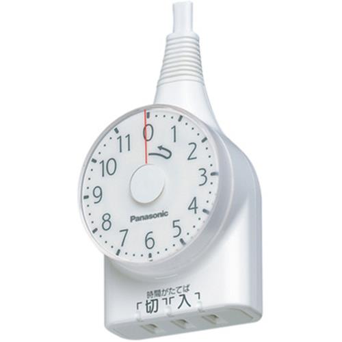 パナソニック(Panasonic) WH3111WP ホワイト ダイヤルタイマー 11時間形 1m