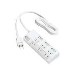 パナソニック(Panasonic) WHA29163WKP ホワイト ザ・タップマルチシリーズ 6個口 1m