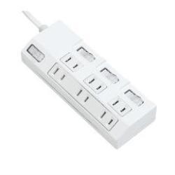 パナソニック(Panasonic) WHA292637WKP ホワイト ザ・タップマルチシリーズ 6個口 2m