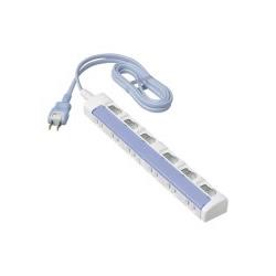 パナソニック(Panasonic) WHS2626DKP ブルー ザ・タップスイッチシリーズ 6個口 2m