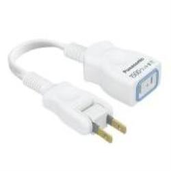 パナソニック(Panasonic) WHA49101WP ホワイト 延長コードX 1個口 10cm