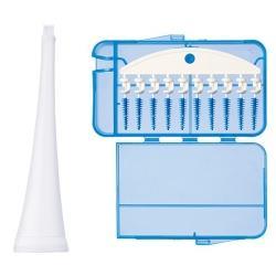 パナソニック(Panasonic) ドルツ 替ブラシ やわらか歯間ブラシ カートリッジ10本、ブラシネック1本入 EW0945-W ホワイト