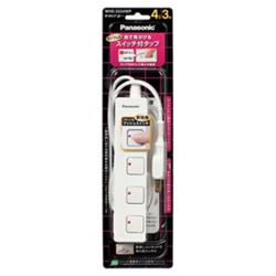 パナソニック(Panasonic) WHS2534WP ホワイト ザ・タップZ 4個口 3m