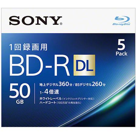 全国無料限定SALE】 ソニー(SONY) 20BNE2VJPS2 録画・録音用 BD-RE DL