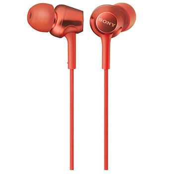 ソニー(SONY) MDR-EX255AP-R レッド 密閉型インナーイヤーレシーバー
