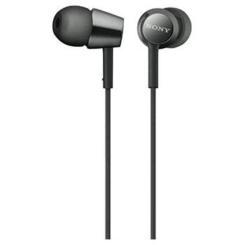 ソニー(SONY) MDR-EX155-B ブラック 密閉型インナーイヤーレシーバー