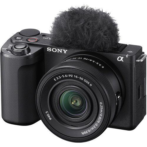 ソニー(SONY) VLOGCAM ZV-E10M2K-B ブラックαEマウントデジタル一眼カメラ パワーズームレンズキット