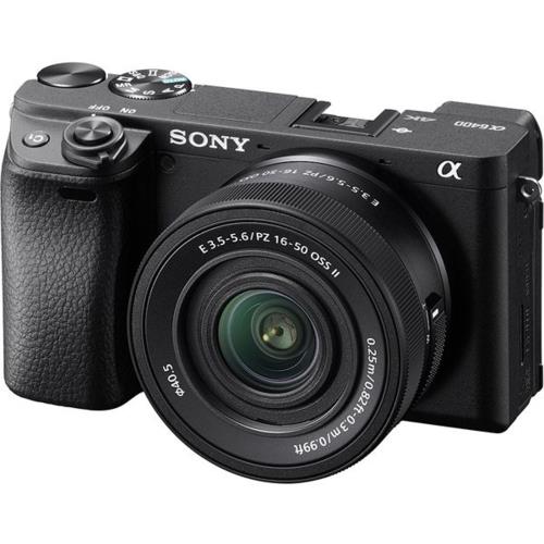 ソニー(SONY) α6400 ILCE-6400KB ブラック パワーズームレンズキット ミラーレス一眼デジタルカメラ