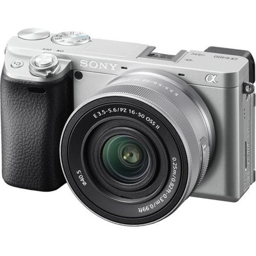 【長期保証付】ソニー(SONY) α6400 ILCE-6400KS シルバー パワーズームレンズキット ミラーレス一眼デジタルカメラ
