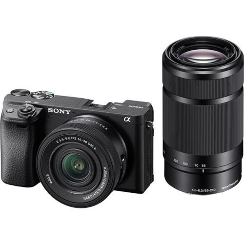 【長期保証付】ソニー(SONY) α6400 ILCE-6400XB ブラック ダブルズームレンズキット ミラーレス一眼デジタルカメラ