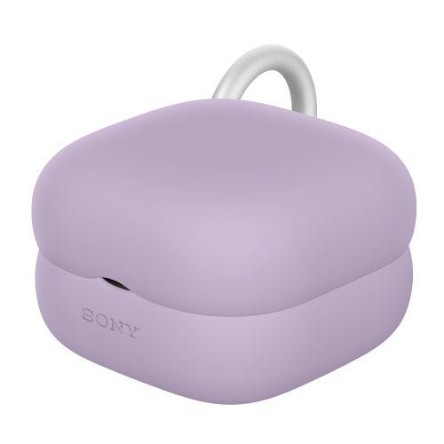 ソニー(SONY) HAC-LC900CA-V ラベンダー LinkBuds Clip専用ケースカバー ケースを傷や汚れから守る カラビナで持ち運び便利